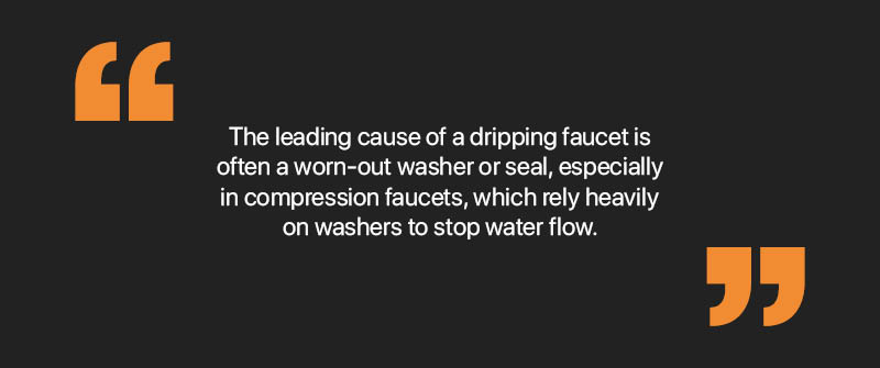 What Causes a Faucet to Drip The Role of a Worn-Out Washer or Seal